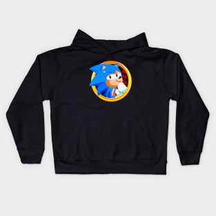 Sonic smug Kids Hoodie